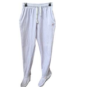 Feejays Pajamas Adult Small Purple Sweat Pant Footed Footie PJs Convertible Cuff